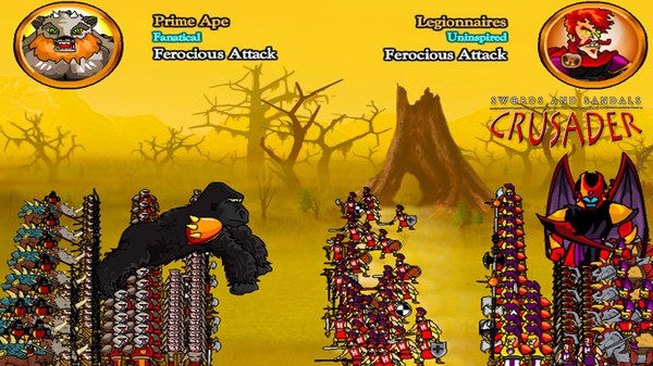 Screenshot of Swords and Sandals Classic Collection