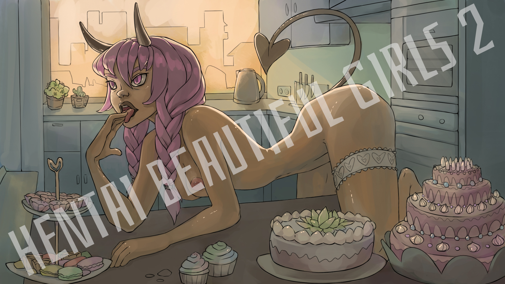 Hentai beautiful girls 2 - Wallpapers +18 screenshot screenshot 3