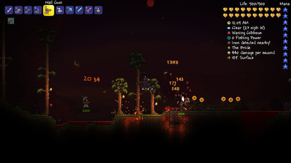 Tangkapan layar Terraria