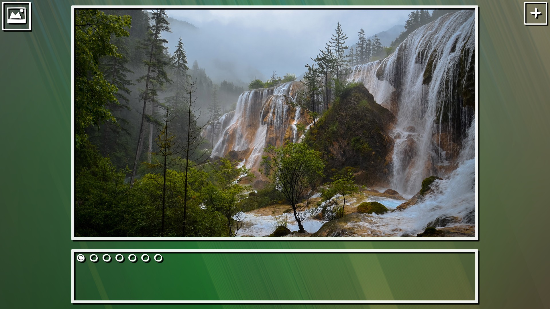 Super Jigsaw Puzzle: Generations - Waterfalls Puzzles Featured Screenshot #1