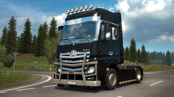 скриншот Euro Truck Simulator 2 - Actros Tuning Pack 3