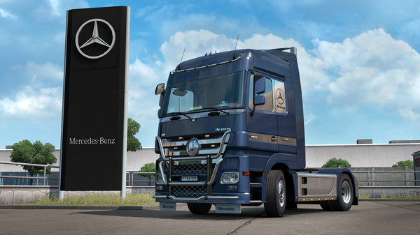 скриншот Euro Truck Simulator 2 - Actros Tuning Pack 1