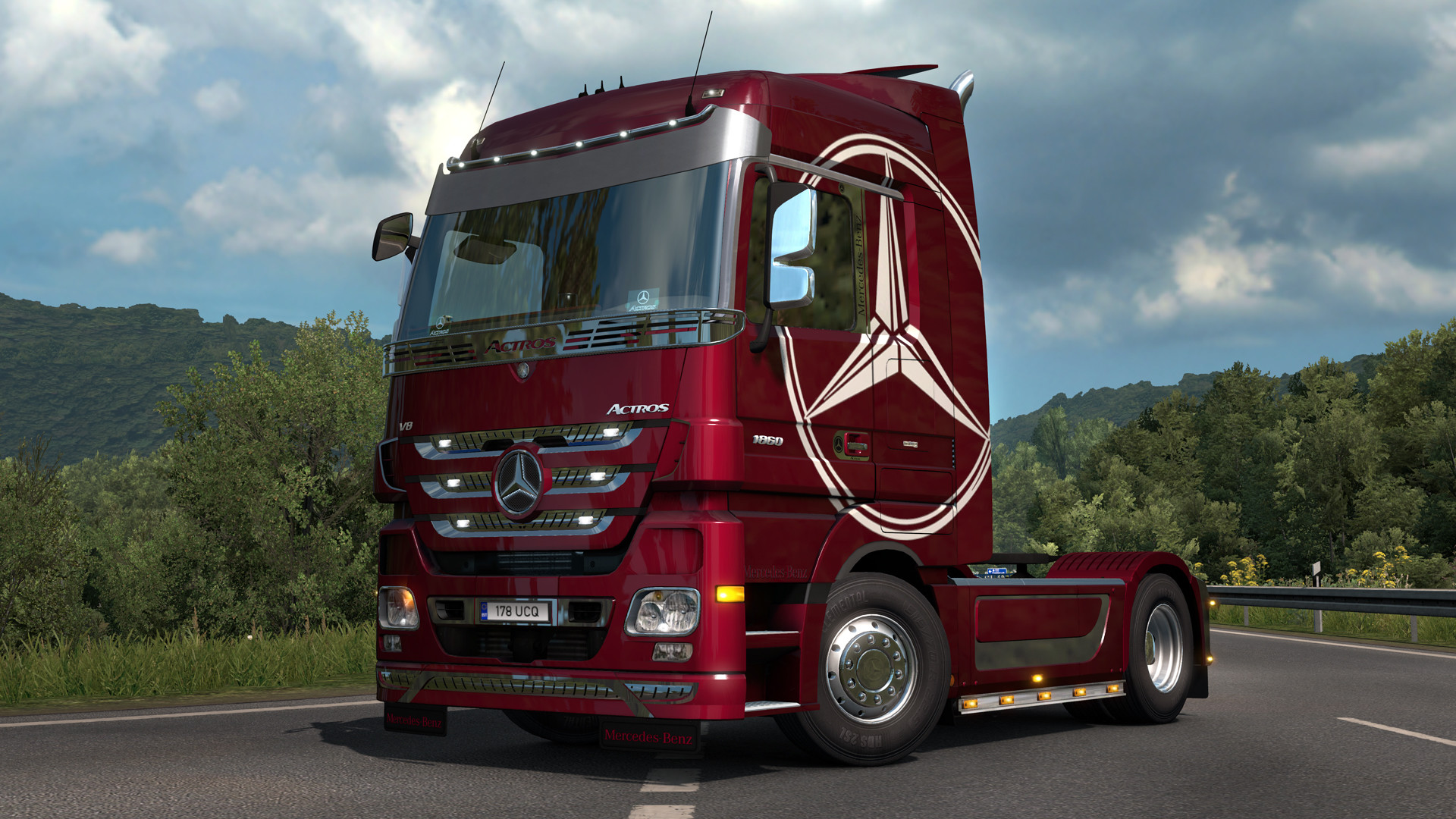 Euro Truck Simulator 2 - Actros Tuning Pack Featured Screenshot #1