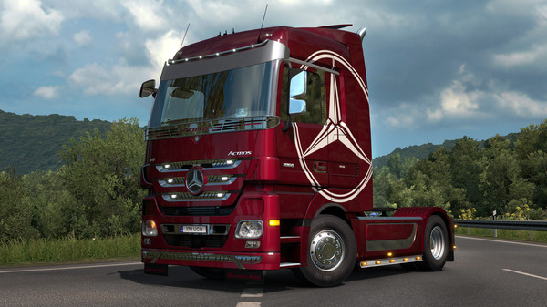 скриншот Euro Truck Simulator 2 - Actros Tuning Pack 0