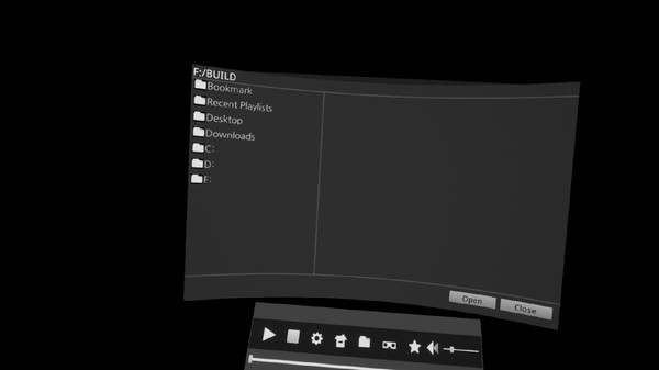 скриншот Sim 4K VR MediaPlayer 1