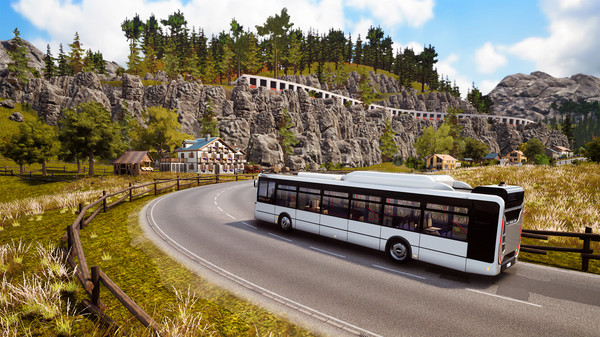 скриншот Bus Simulator 18 - Official map extension 1