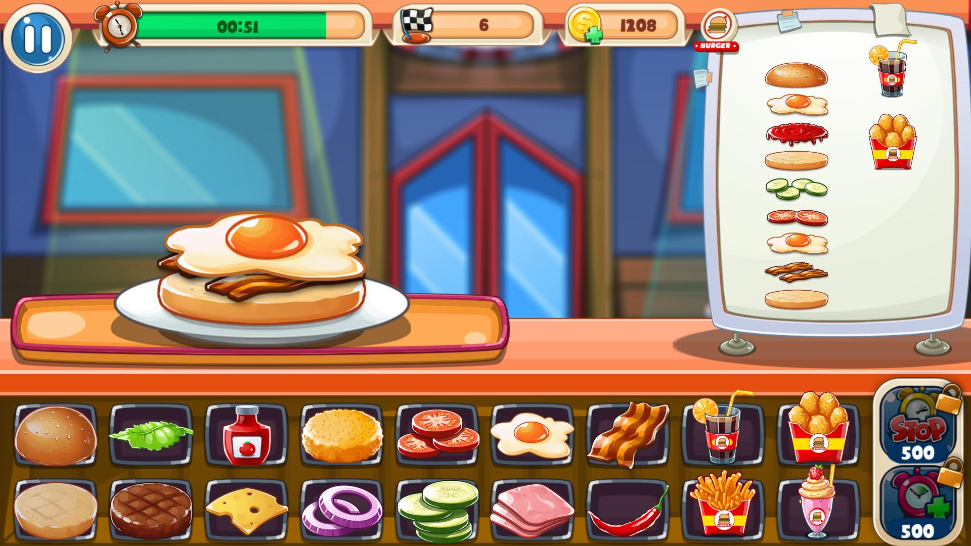 Idle Burger Tycoon Games - Free Clicker Games Gameplay