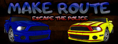 Make Route: Escape the police 게임 이미지
