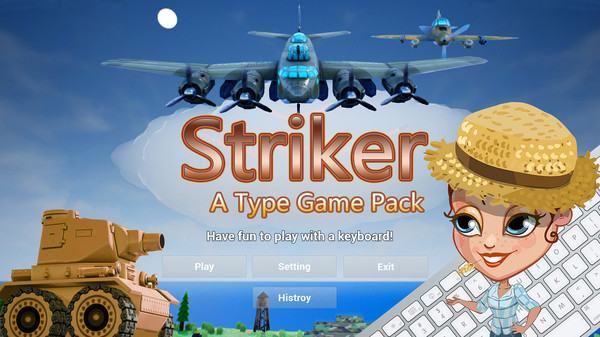 打击者打字游戏集(Striker A Type Game Pack) for steam 打击者打字游戏集(Striker A Type Game Pack) for steam