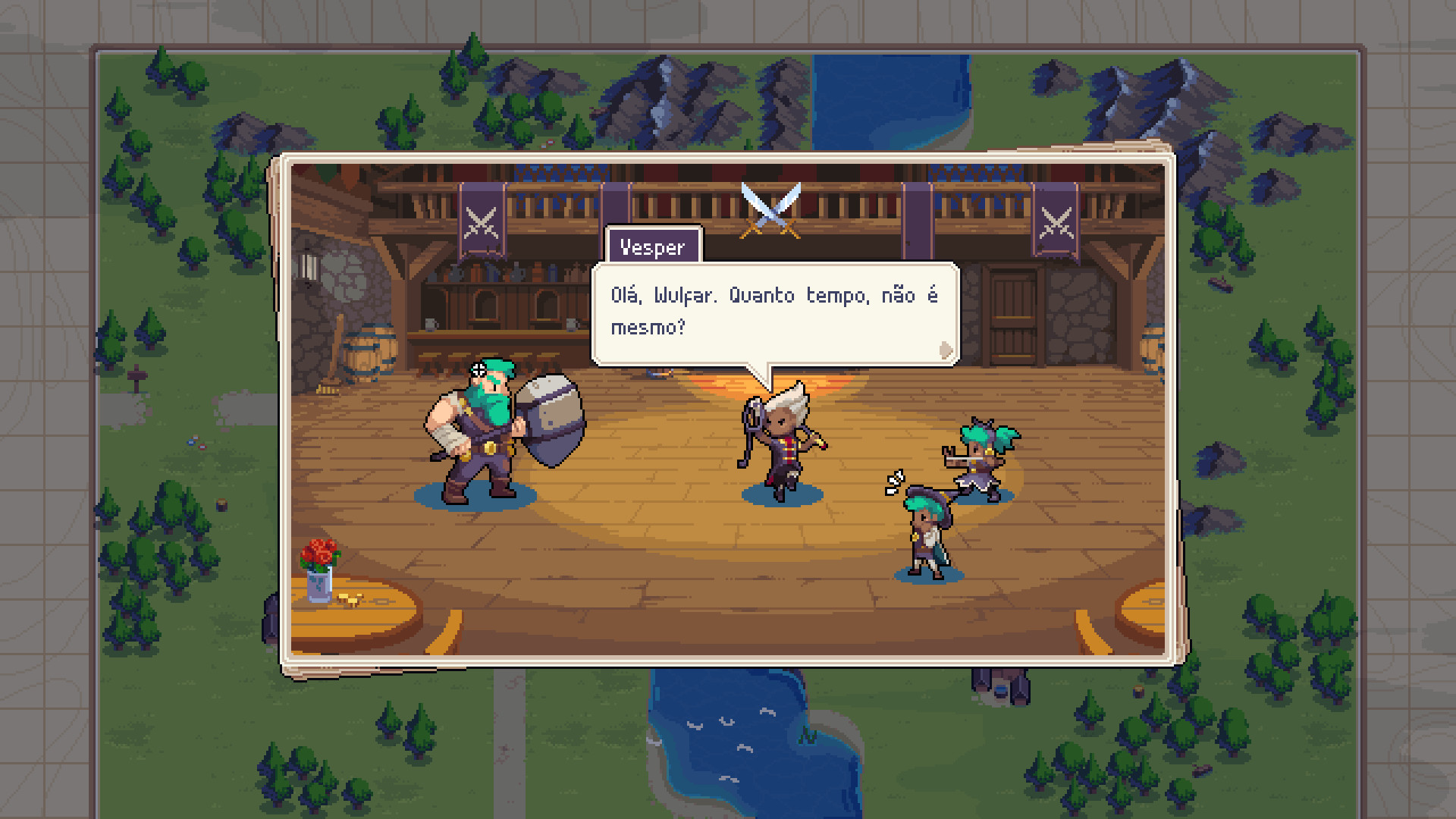 Wargroove um RPG estratégico em turnos