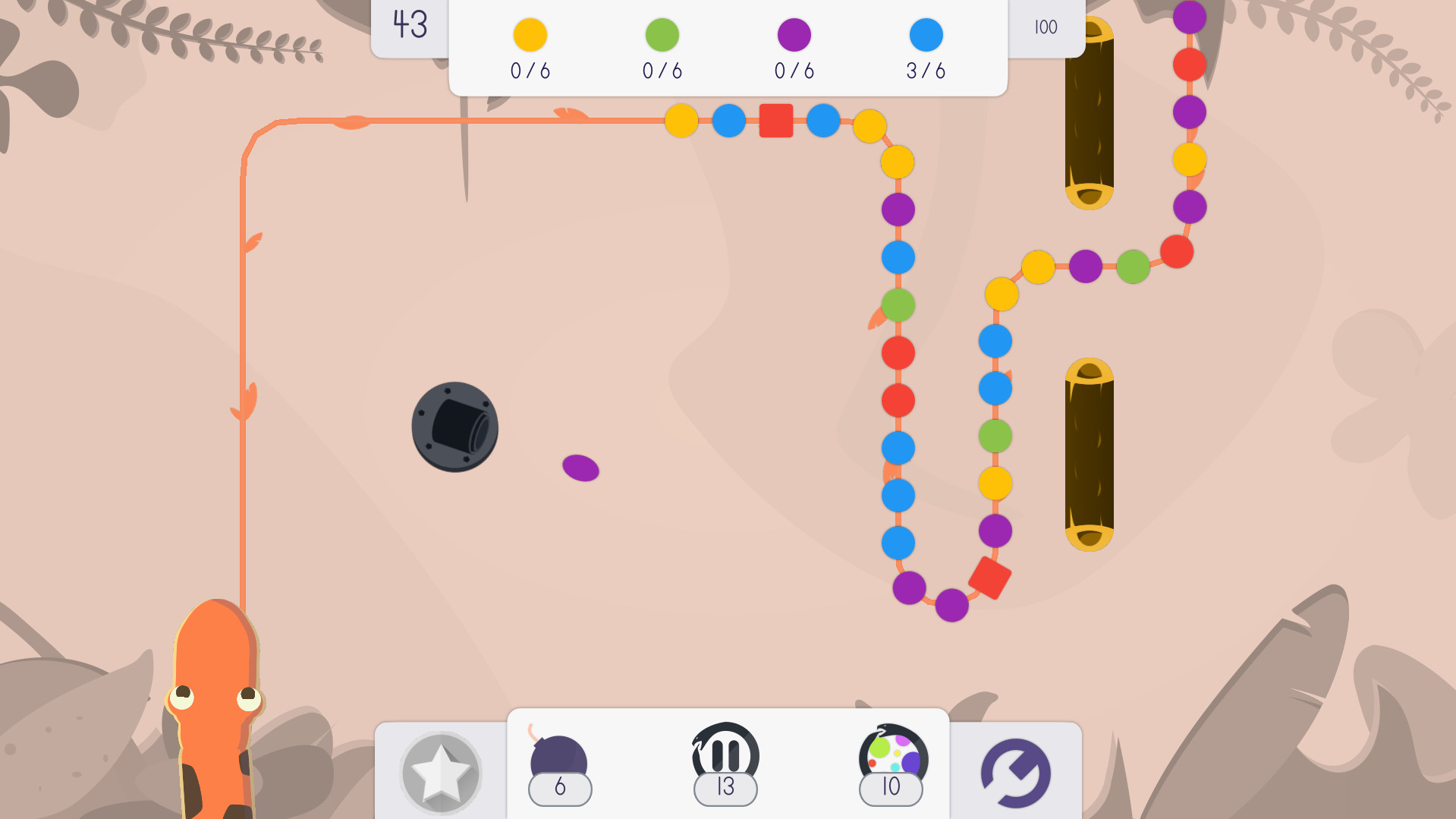 Sneak In: a zuma game screenshot 1