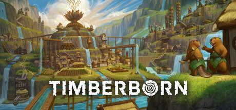 Steam header art for Timberborn