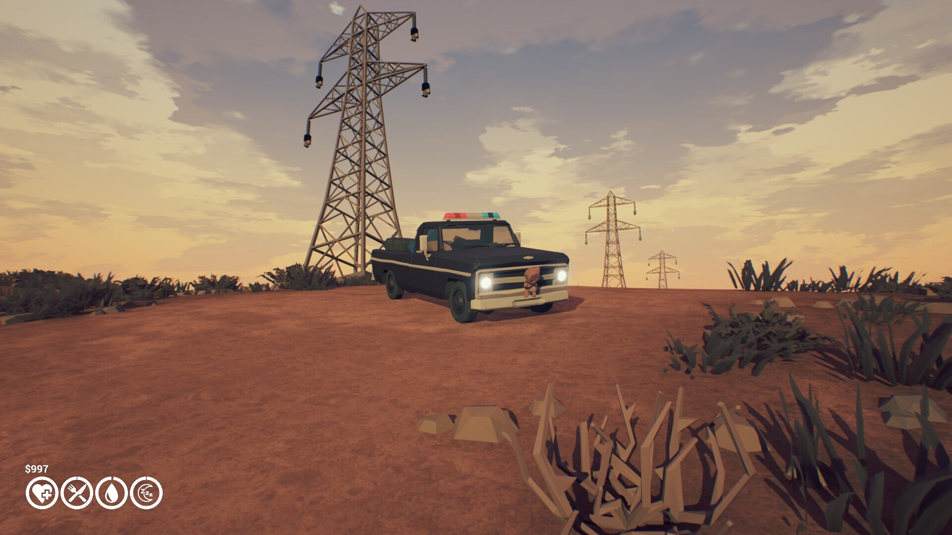Under the Sand REDUX - a road trip simulator Featured Screenshot #1