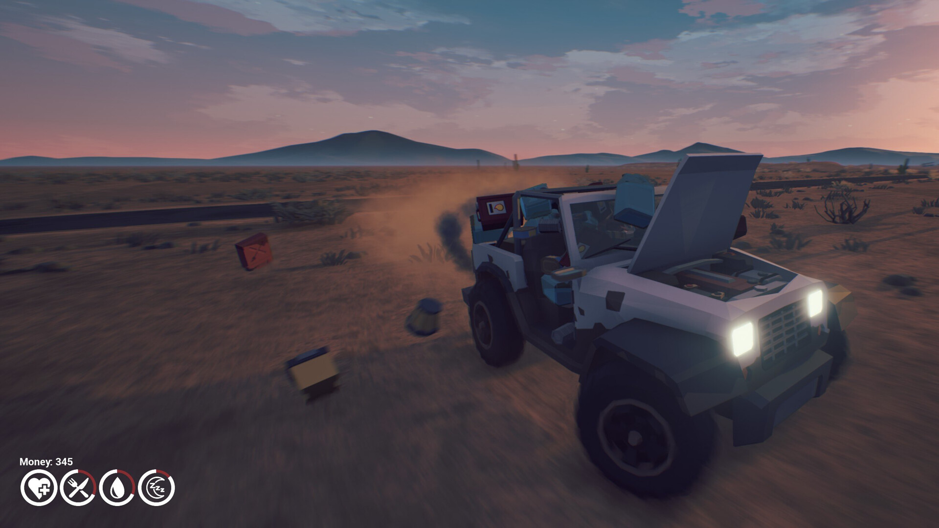 Under the Sand REDUX - a road trip simulator #4