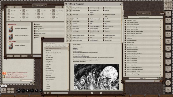 Fantasy Grounds - Dungeon Crawl Classics Ruleset (DCC) for steam Fantasy Grounds - Dungeon Crawl Classics Ruleset (DCC) for steam