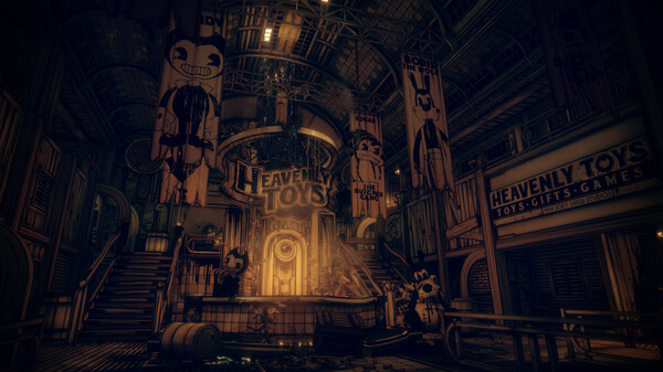 Скриншот из Bendy and the Dark Revival