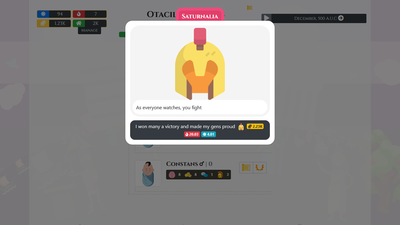 Citizen of Rome - Dynasty Ascendant #10