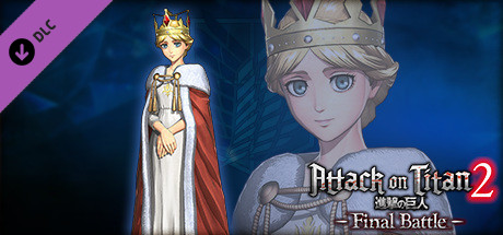 Attack on Titan 2 - Additional costume for Christa "Queen Historia" Costume banner