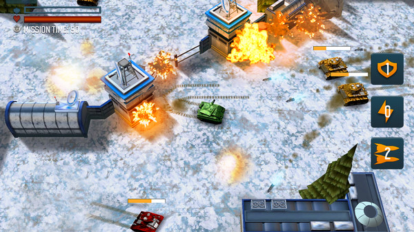 скриншот Tank Battle Heroes: Iron Warfare 3