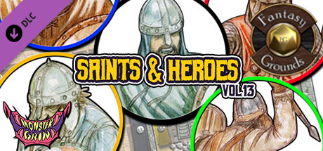 Fantasy Grounds - Saints & Heroes, Volume 13 (Token Pack) banner image