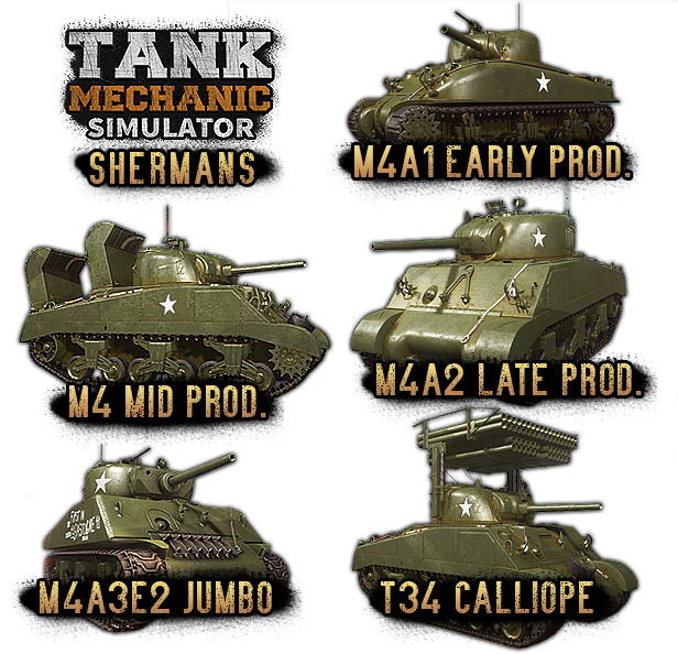 Tank Mechanic Simulator - Shermans DLC On Steam