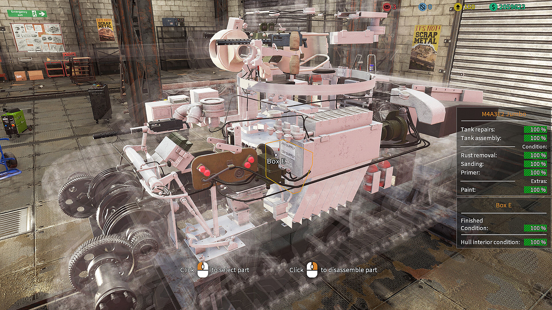 Tank Mechanic Simulator - Shermans DLC #4