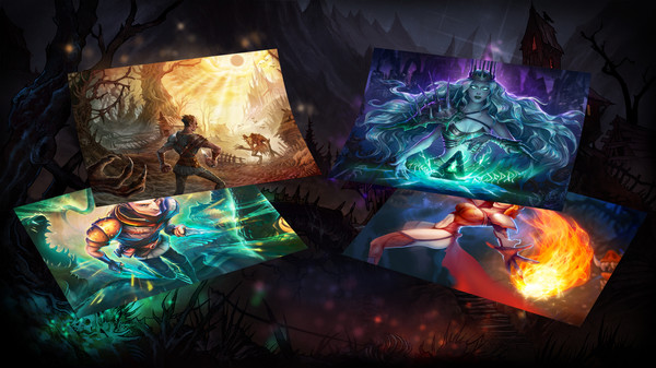 Deck of Ashes - Print-Ready Posters for steam Deck of Ashes - Print-Ready Posters for steam