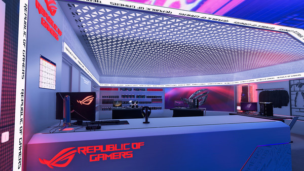 скриншот PC Building Simulator - Republic of Gamers Workshop 1