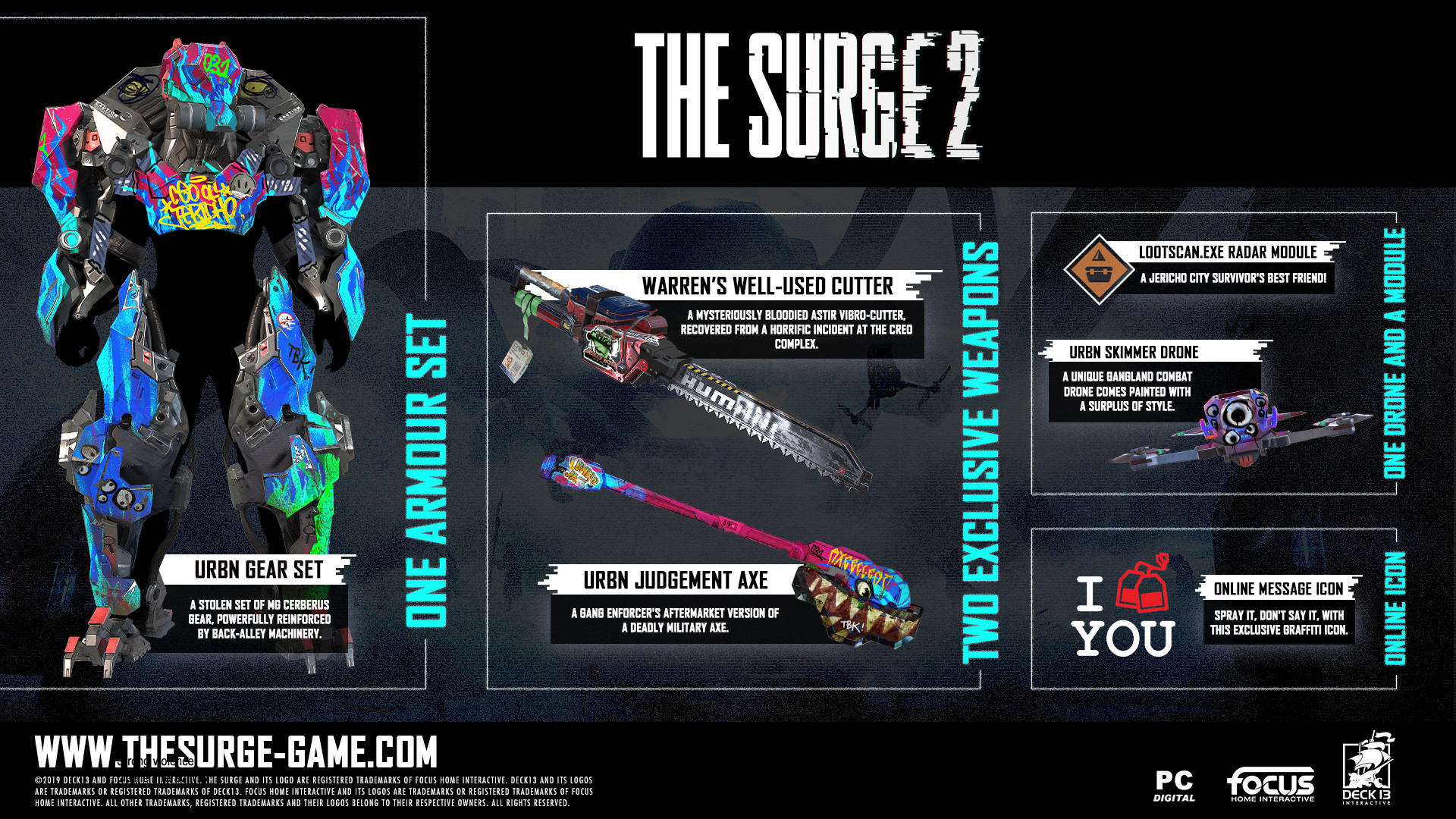 The Surge 2 Urbn Gear Pack On Steam The Surge 2 Urbn Gear Pack On Steam
