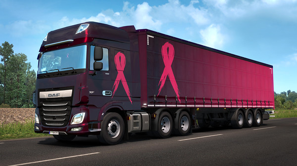 скриншот Euro Truck Simulator 2 - Pink Ribbon Charity Pack 1