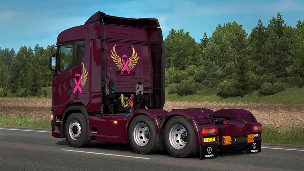 скриншот Euro Truck Simulator 2 - Pink Ribbon Charity Pack 4