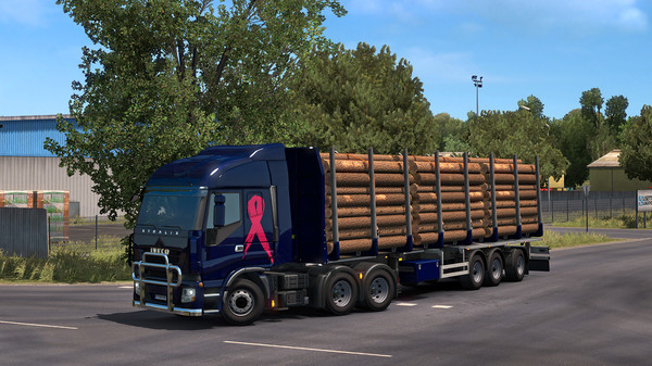 скриншот Euro Truck Simulator 2 - Pink Ribbon Charity Pack 5