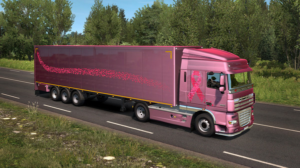 скриншот Euro Truck Simulator 2 - Pink Ribbon Charity Pack 2