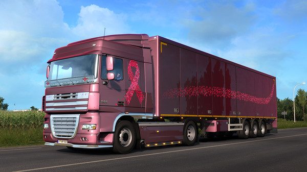 скриншот Euro Truck Simulator 2 - Pink Ribbon Charity Pack 3