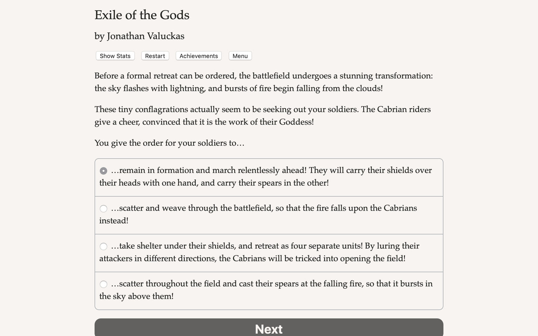 Exile of the Gods Demo #0