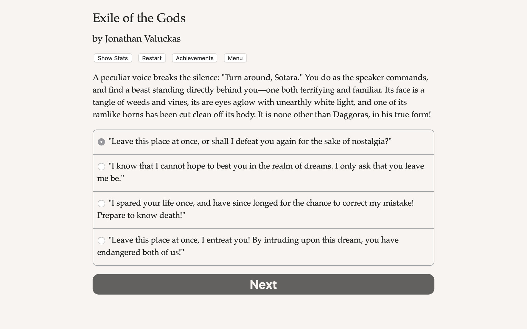 Exile of the Gods Demo #5