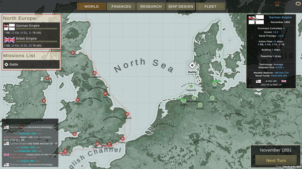 终极提督:无畏战舰/Ultimate Admiral: Dreadnoughts(V1.02)