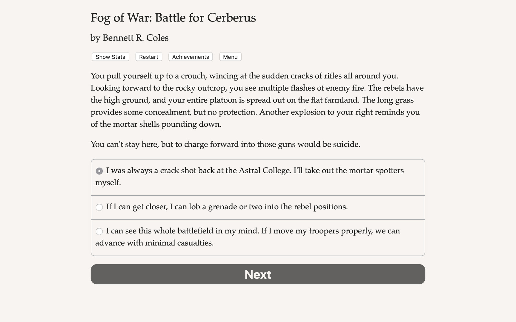 Fog of War: The Battle for Cerberus Demo #4