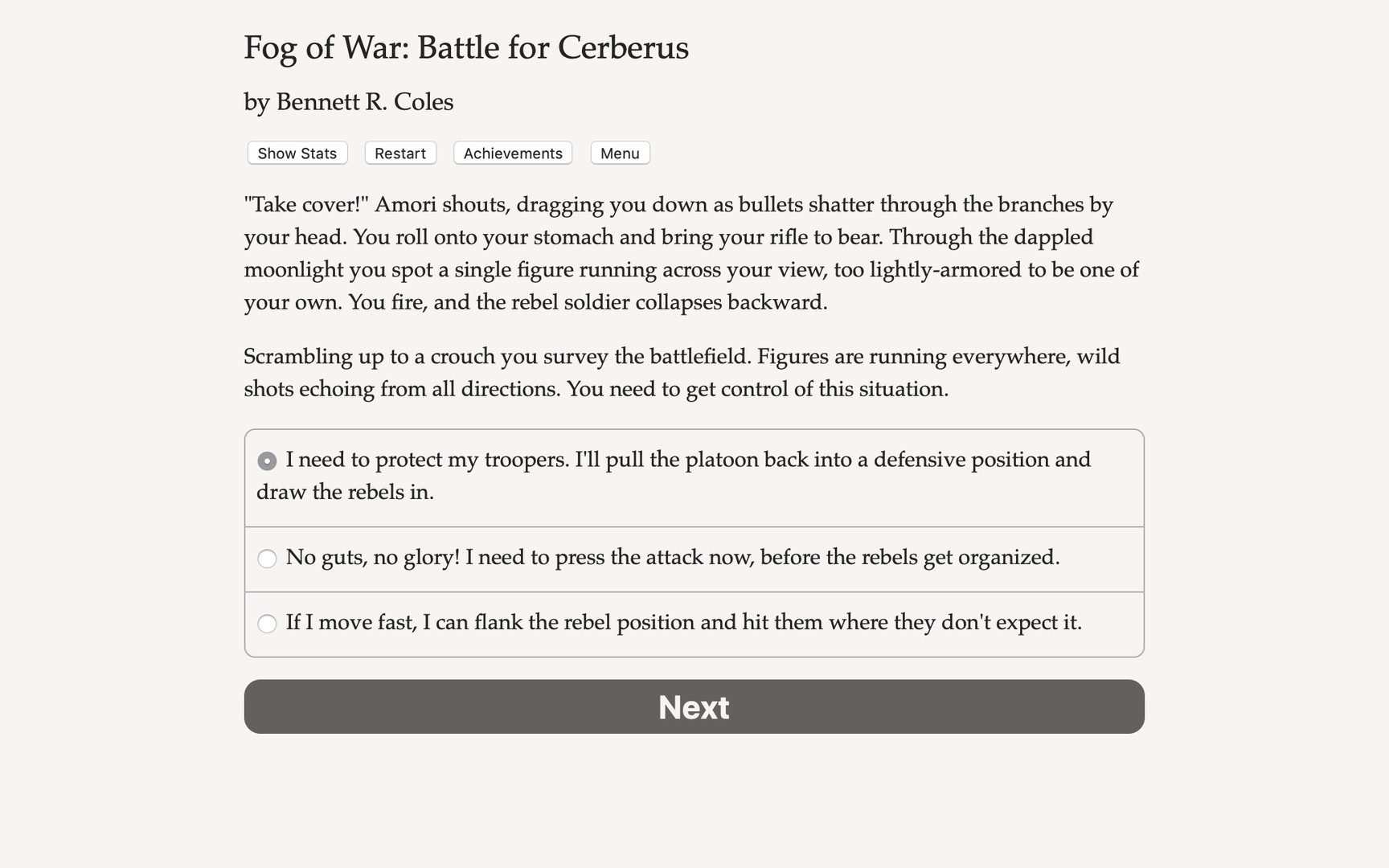 Fog of War: The Battle for Cerberus Demo #5