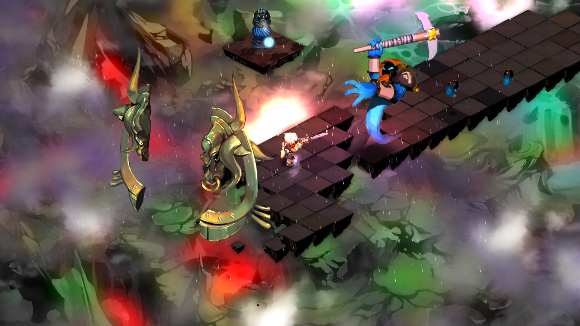 Supergiant's third game, Pyre, arrives July 25, 2017!