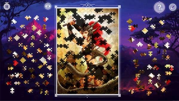 скриншот Dark Fantasy 2: Jigsaw Puzzle 1