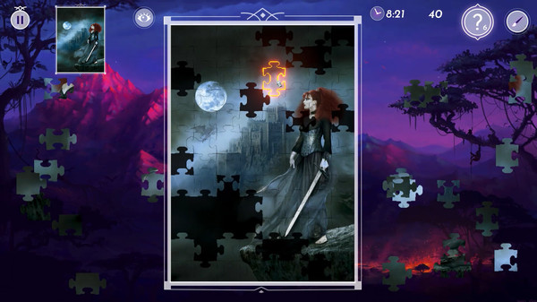 скриншот Dark Fantasy 2: Jigsaw Puzzle 4