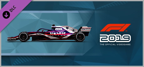 F1 2019: Car Livery 'NOVUS - Datastream' banner