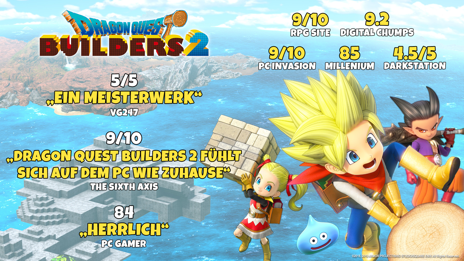 Dragon quest builders 2 bei steam