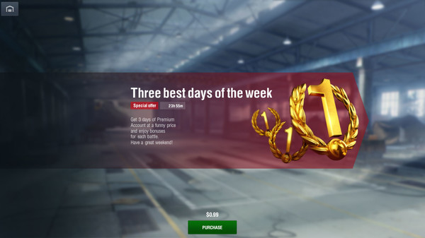 скриншот World of Tanks Blitz - 3 days of premium account Pack 5
