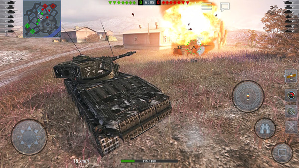 скриншот World of Tanks Blitz - Strv 74A2 Mega Pack 1