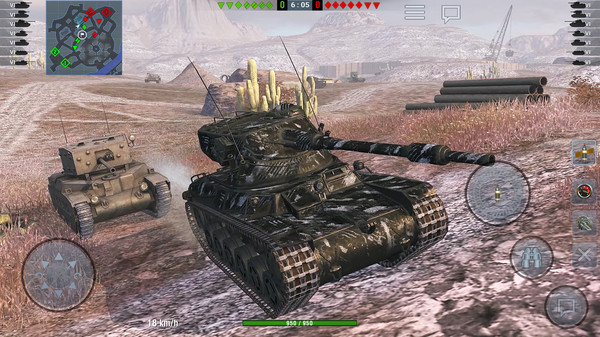 скриншот World of Tanks Blitz - Strv 74A2 Mega Pack 0