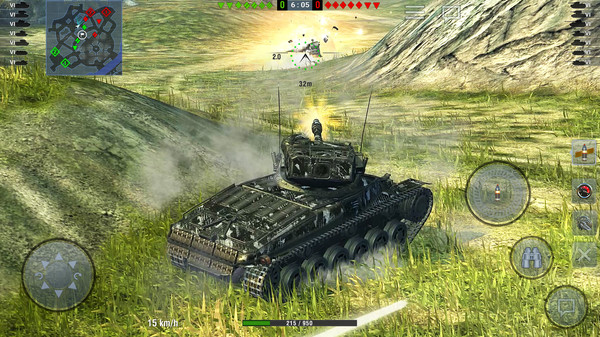 скриншот World of Tanks Blitz - Strv 74A2 Mega Pack 4