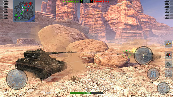 скриншот World of Tanks Blitz - Strv 74A2 Mega Pack 2