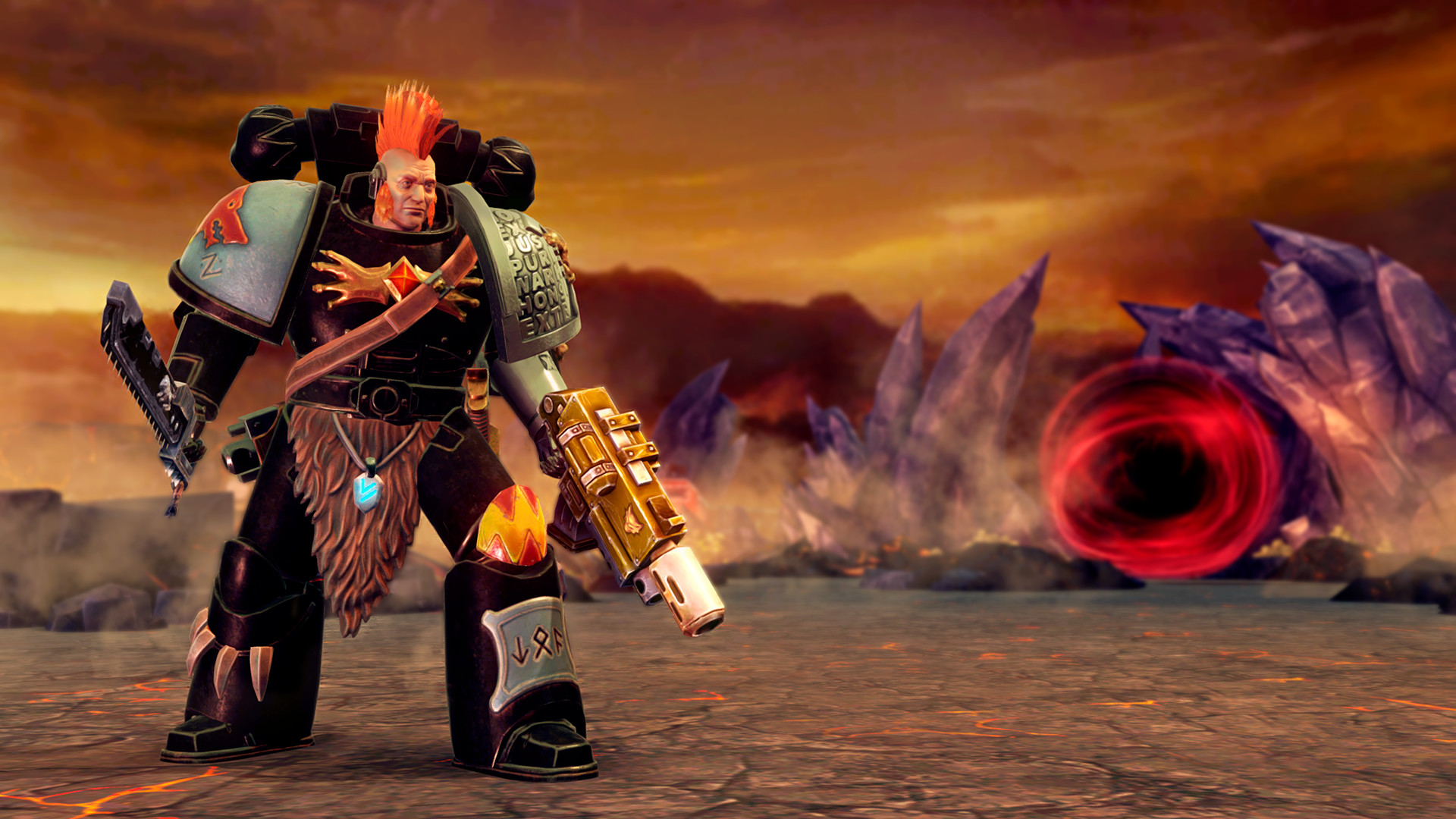 Warhammer 40,000: Space Wolf - Drenn Redblade Featured Screenshot #1